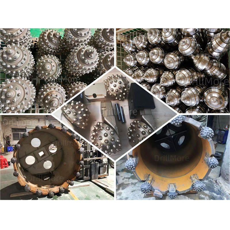 Core Barrel With High Performance Rock Roller Bit - 副本