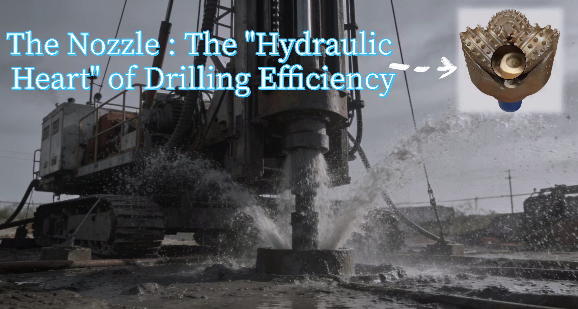 The Nozzle of the Tricone Drill Bit: The 